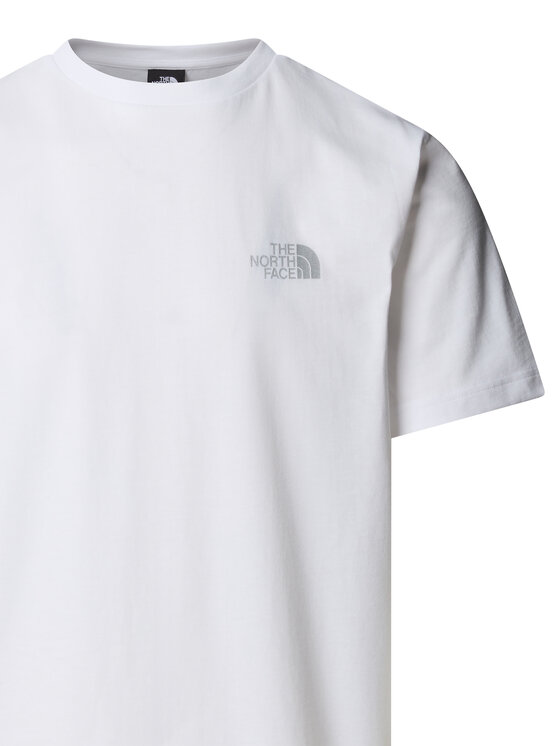 The North Face The North Face Tričko NSE Box NF0A8C4V Biela Regular Fit