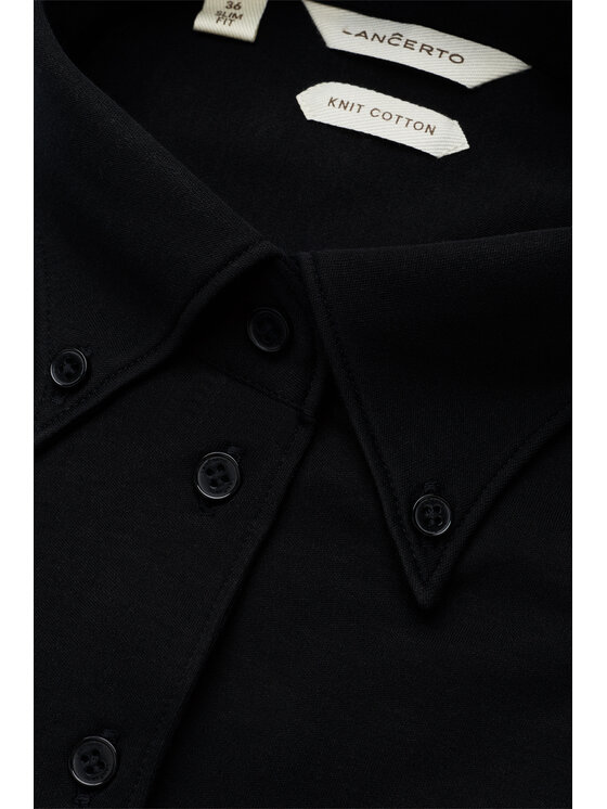 Lancerto Lancerto Koszula Morandi Slim KO073126000066 Czarny Slim Fit
