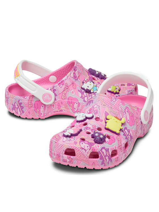 Crocs Crocs Klapki Classic Hello Kitty Clog T 208025 Różowy