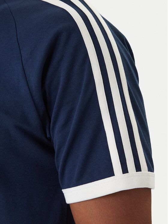 adidas adidas T-Shirt 3-Stripes KE3536 Granatowy Regular Fit