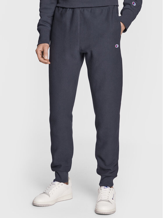 Champion Долнище анцуг Ribbed Cuffs Reverse Weave 216541 Сив Custom Fit