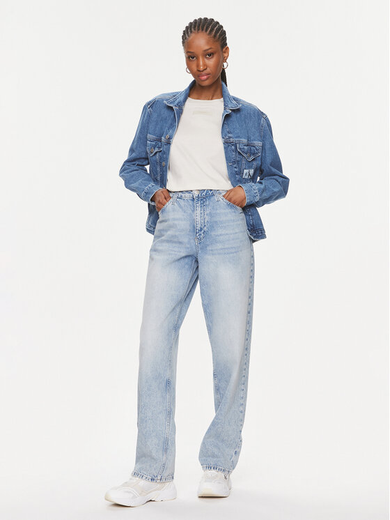 Calvin Klein Calvin Klein Футболка Micro Logo K20K206629 Écru Regular Fit