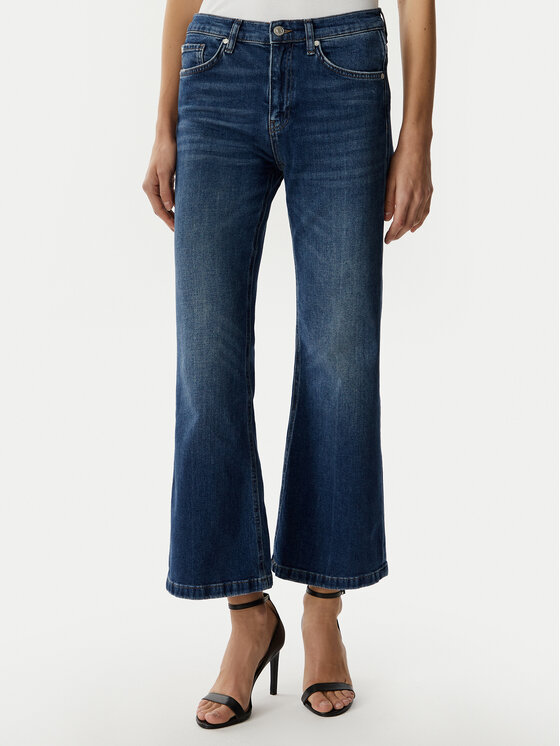 JOOP! Blugi 261Dp58Chrisi-C 30104373 Bleumarin Cropp Flare Fit