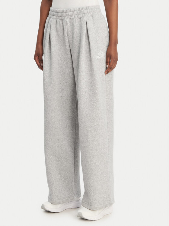 Under Armour Pantaloni trening Rival Fleece Script 6012293 Gri Loose Fit