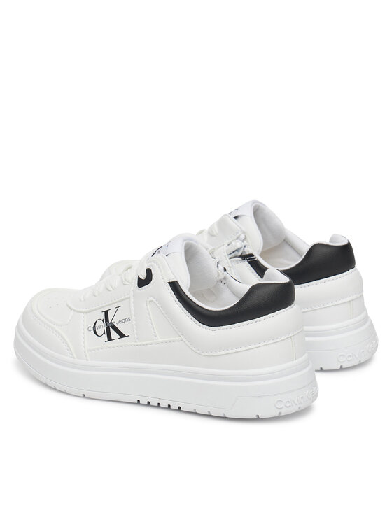 Calvin Klein Jeans Calvin Klein Jeans Снікерcи Low Cut Lace-Up Sneaker V3X9-82090-1355 M Білий
