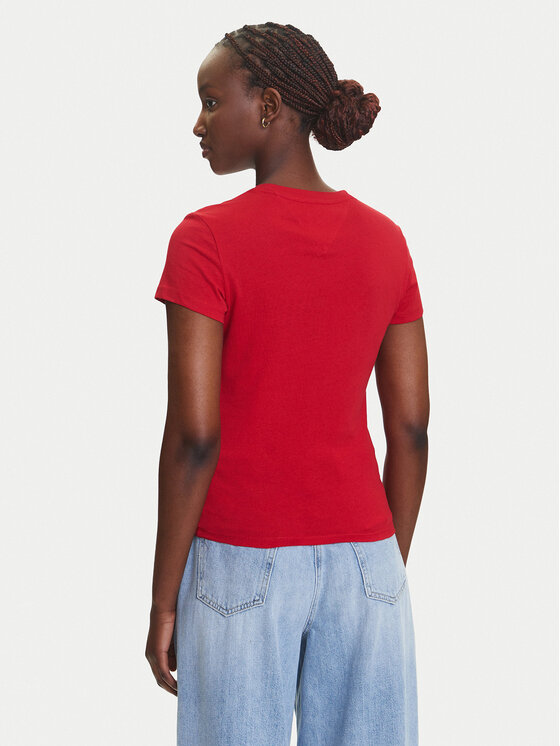 Tommy Jeans Tommy Jeans Комплект 2 тишъртки DW0DW21366 Цветен Slim Fit
