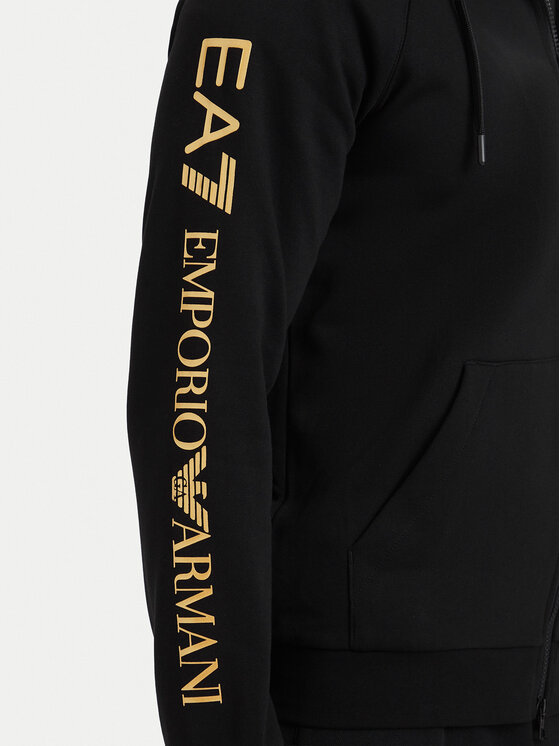 EA7 Emporio Armani EA7 Emporio Armani Bluza 7M001047 AF10377 MC004 Czarny Regular Fit