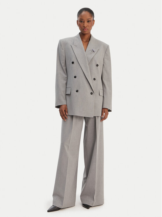 HUGO HUGO Піджак Antegi 50554018 Сірий Relaxed Fit