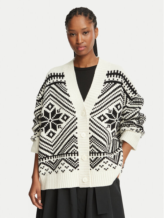 Weekend Max Mara Weekend Max Mara Kardiganas Belgio 2625346072 Juoda Relaxed Fit