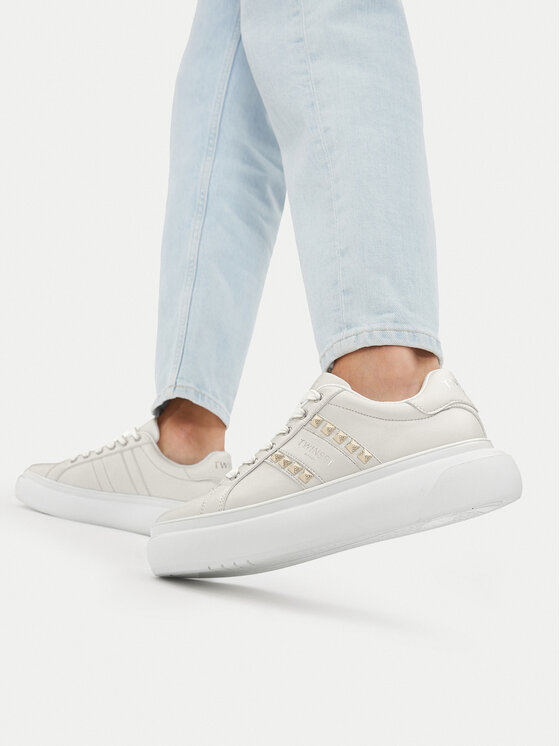 TWINSET TWINSET Снікерcи 242TCP01G Білий