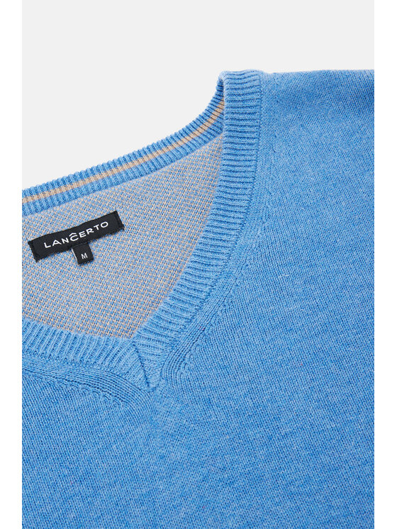 Lancerto Lancerto Sweter Lenny SW073223000035 Niebieski Regular Fit