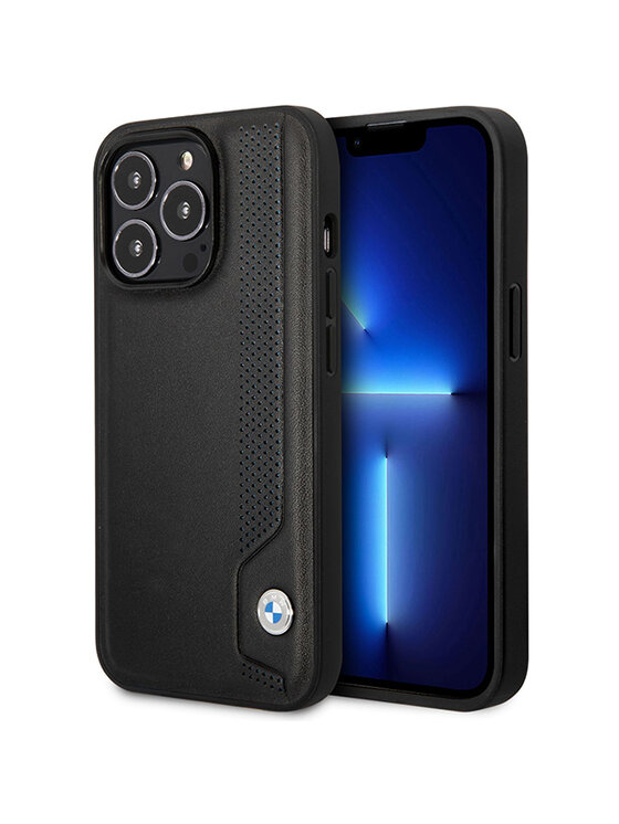 Etui na telefon BMW Motorsport, Czarne, iPhone 14 Pro Max