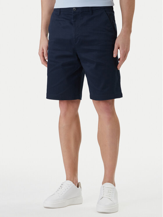 Calvin Klein Calvin Klein Pantalon scurți din material LV04LB600G Bleumarin Regular Fit