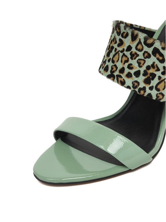 Eva Minge Eva Minge Sandali EO-NADIA-LT2035-2-2 Zelena