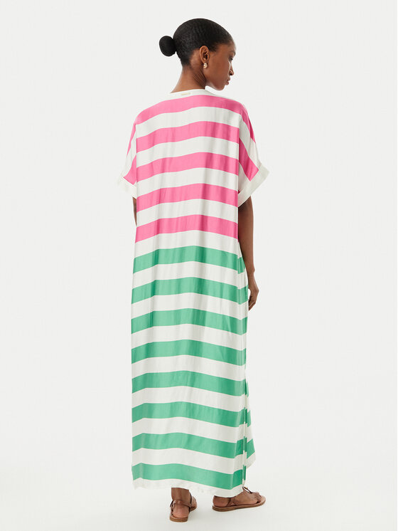 LOLA CASADEMUNT LOLA CASADEMUNT Sommerkleid LS2616013 Bunt Relaxed Fit