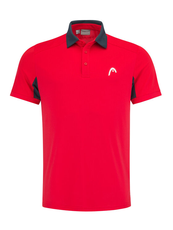 Head Head Polo marškinėliai Slice 811433 Raudona Regular Fit