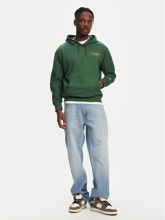 Kappa Kappa Pulóver Nilufer 341T54W Zöld Regular Fit