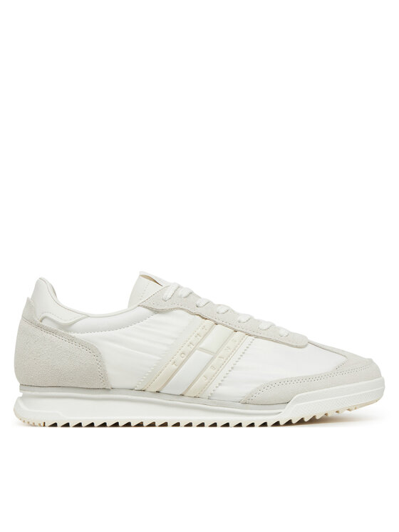 Sneakers Tommy Jeans Tjm Retro Runner Cleated EM0EM01527 Alb