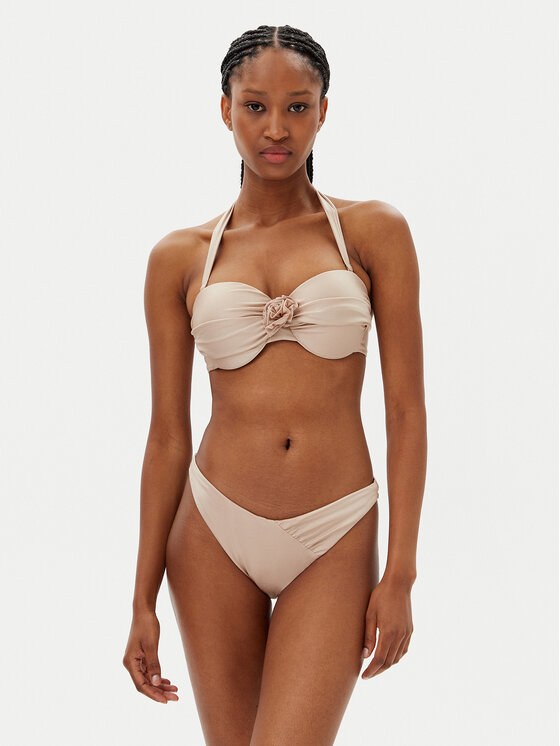 Hunkemöller Hunkemöller Bikini partea de jos Lima 301234 Bej