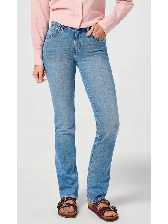 Wrangler Wrangler Jeansy Bootcut 625 Niebieski Bootcut Fit