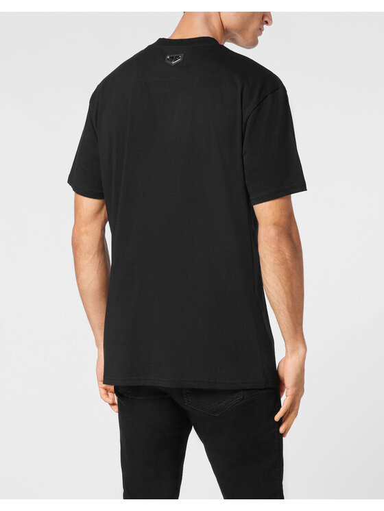PHILIPP PLEIN PHILIPP PLEIN T-Shirt 9413 Czarny Regular Fit