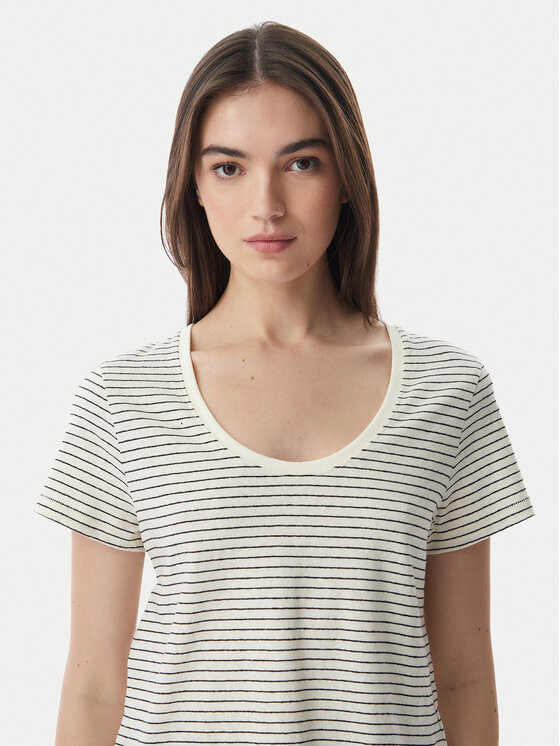 Tommy Hilfiger Tommy Hilfiger T-Shirt WW0WW48705 Weiß Regular Fit