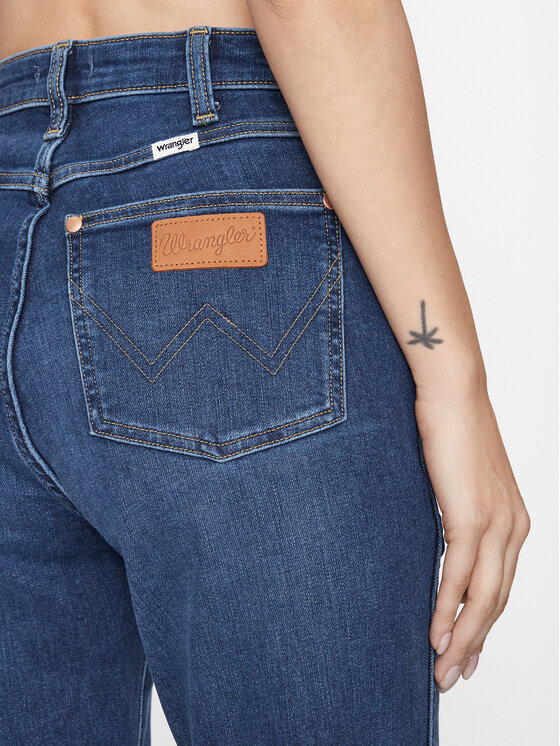 Wrangler Wrangler Džinsai Walker 112342848 Mėlyna Slim Fit