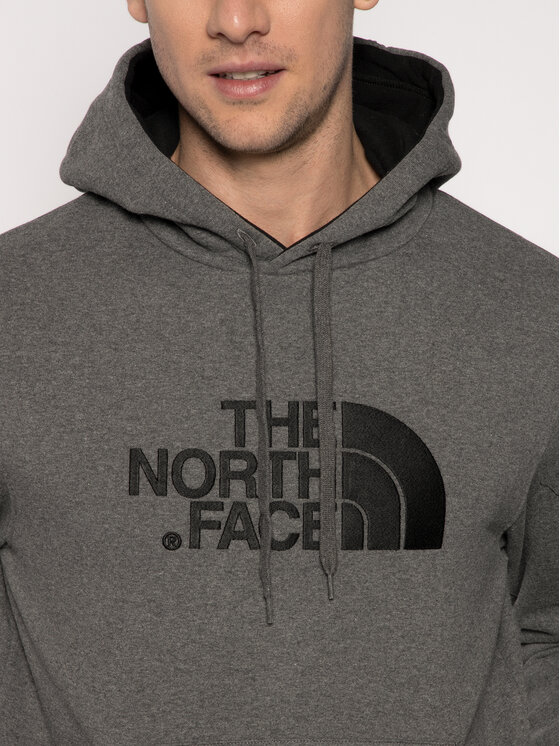 The North Face The North Face Bluza Drew Peak Pul Hoodie NF00AHJY Szary Regular Fit