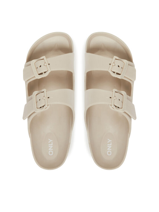 ONLY Shoes ONLY Shoes Papucs Onlcristy 15316868 Bézs