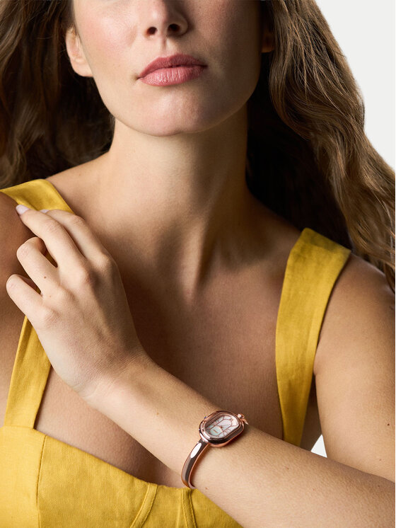 Fossil Fossil Käekell Sloan ES5472 Roosa kuld