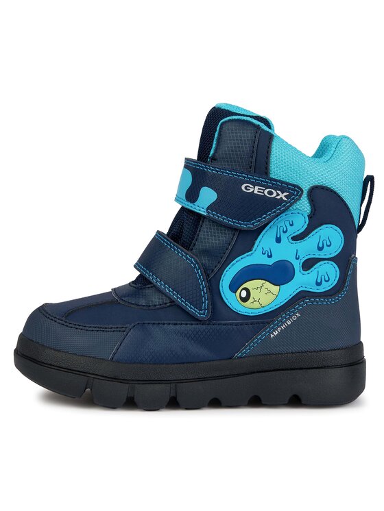 Geox Geox Μπότες Χιονιού J Willaboom Boy B Ab J36LFA 050FU CF4N4 D Σκούρο μπλε