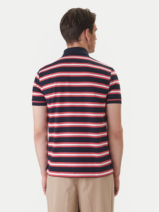 Tommy Hilfiger Tommy Hilfiger Polo särk 1985 MW0MW17770 Tumesinine Regular Fit