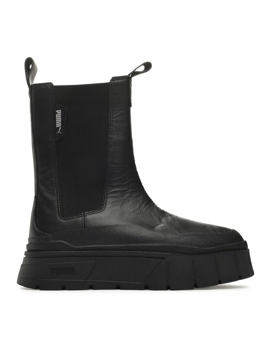 完璧 Puma Juoda 06 386272 Wns Chelsea Stack Mayze Aulinukai 靴