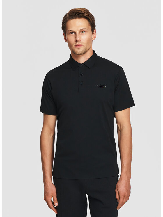 Pako Lorente Pako Lorente Polo P26SF-TX-014 Czarny Classic Fit