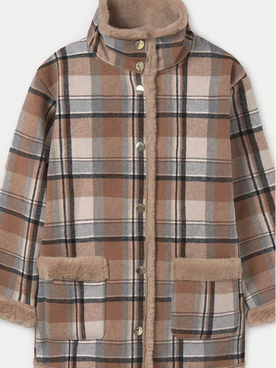 Mayoral Mayoral Зимно палто 7476 Кафяв Regular Fit