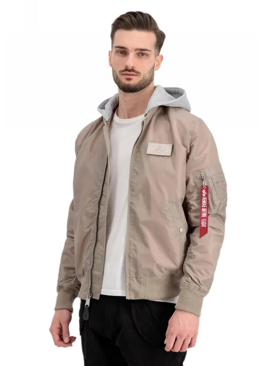 Alpha Industries Alpha Industries Kurtka przejściowa AI.196108-679 Beżowy Regular Fit