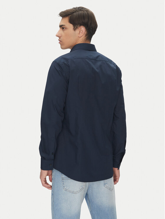 HUGO HUGO Koszula C-Jason 50293691 Granatowy Slim Fit