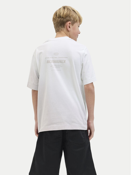 Jack & Jones Junior Jack & Jones Junior T-Shirt Interlude 12274719 Fioletowy Loose Fit