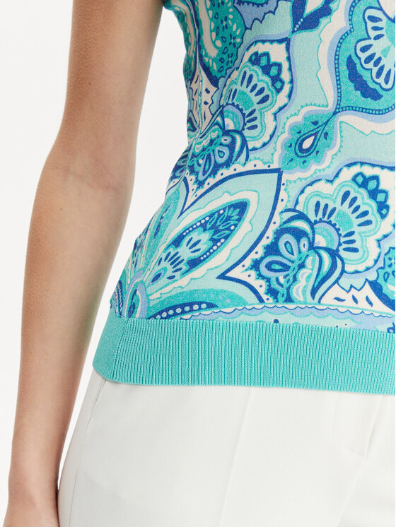 Luisa Spagnoli Luisa Spagnoli Bluse Crotone 58243 Blau Regular Fit