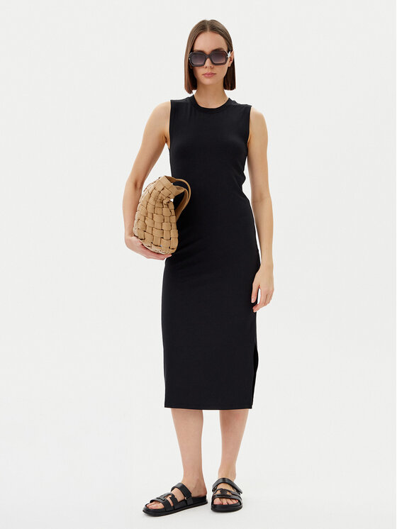 Marc O'Polo Marc O'Polo Kleid für den Alltag 503 3087 59031 Schwarz Slim Fit