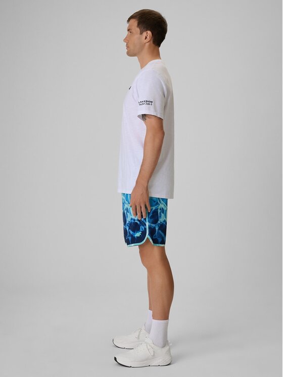 4F 4F Szorty kąpielowe 4FRSS26UBDSM226-47A Zielony Regular Fit
