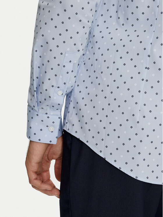Calvin Klein Calvin Klein Košile K10K113168 Modrá Slim Fit