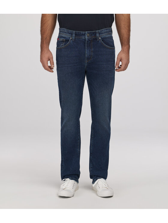 Lee Cooper Lee Cooper Jeansy JEANS M HARRY 0650 DARK USED Niebieski Straight Fit