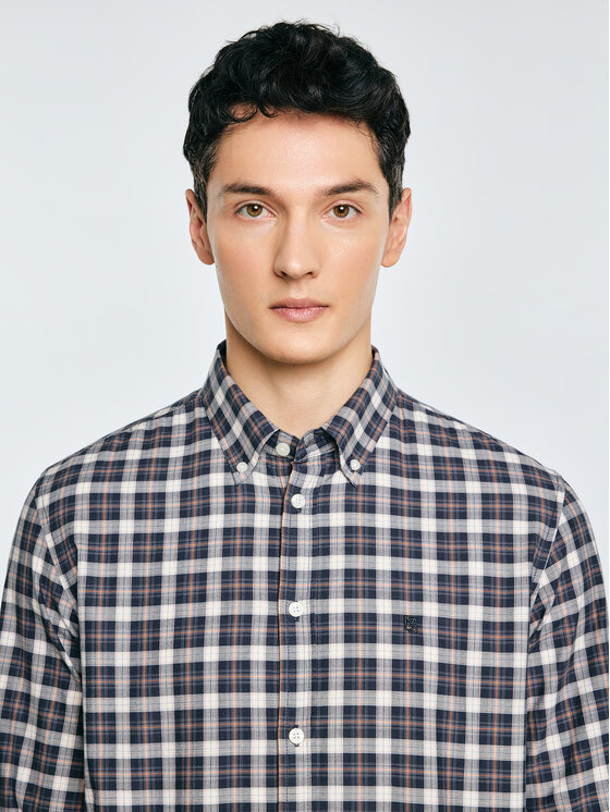 BIG STAR BIG STAR Koszula GIBBINEROS Czarny Basic Fit