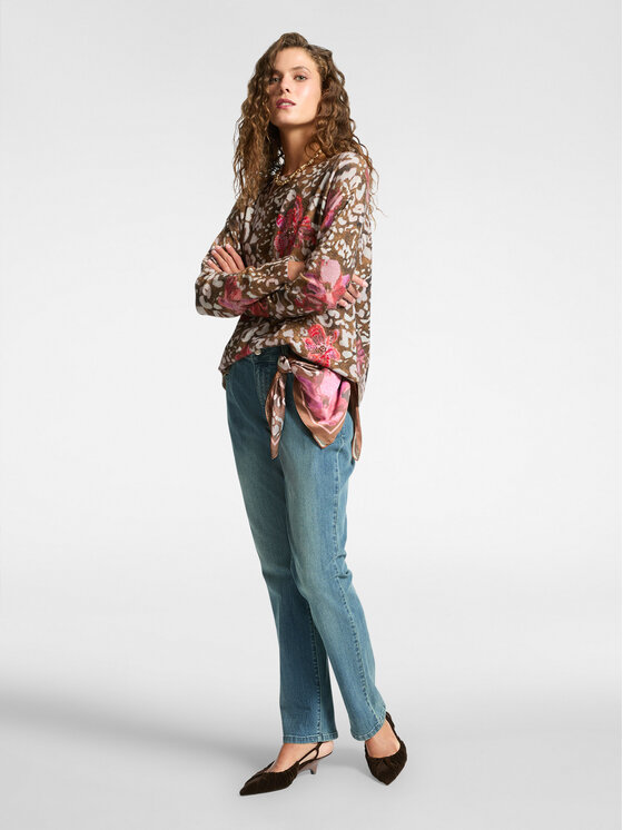 Elena Mirò Elena Mirò Jeans P479P000291N0H4 Turchese Regular Fit