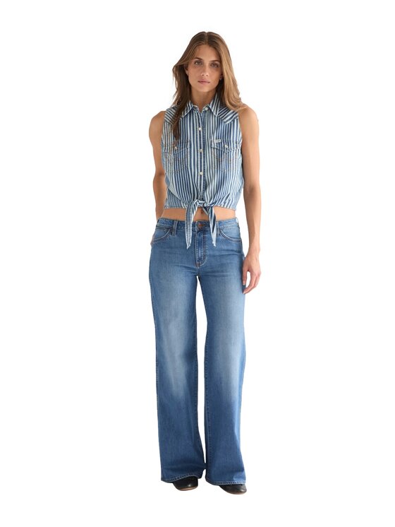 Wrangler Wrangler Jeansy 112378269 Niebieski Regular Fit