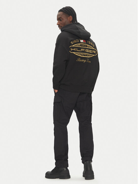 Tommy Hilfiger Tommy Hilfiger Mikina F1 Movie MW0MW41386 Černá Regular Fit