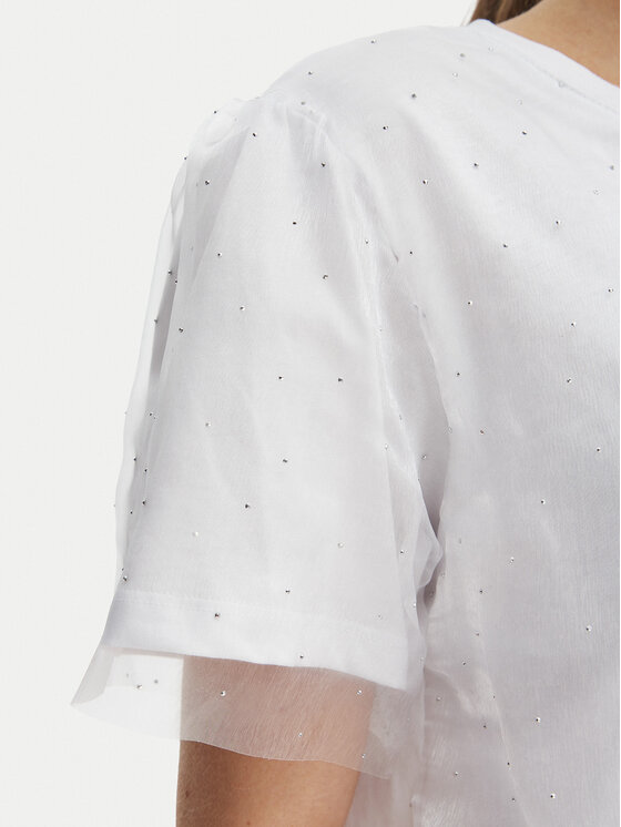 Rinascimento Rinascimento T-Shirt CFC0128089003 Weiß Regular Fit