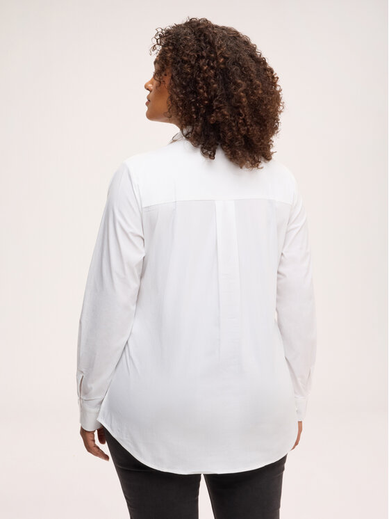 Fiorella Rubino Fiorella Rubino Koszula 5014T001529N011 Biały Over Fit