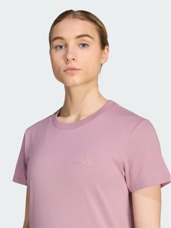 adidas adidas Koszulka techniczna 162453 Fioletowy Regular Fit